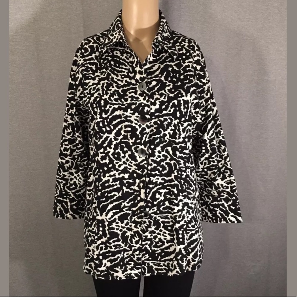 Westbound Button Down Blouse Size 14 - image 1